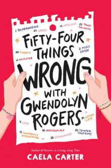 Fifty-Four Things Wrong with Gwendolyn Rogers