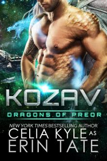 Kozav (Scifi Alien Romance) (Dragons of Preor Book 3)