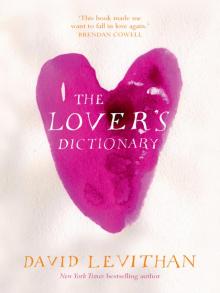 The Lover's Dictionary