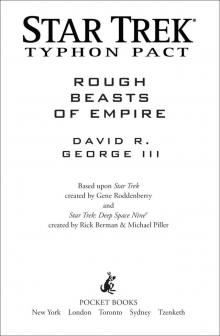 Star Trek: Typhon Pact: Rough Beasts of Empire Star Trek: Typhon Pact: Rough Beasts of Empire