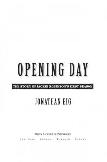 Opening Day Opening Day