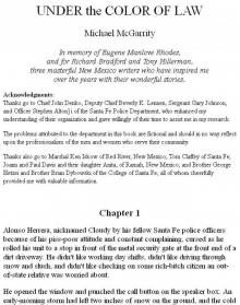 Under the Color of Law