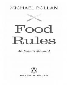 Food Rules Food Rules